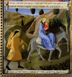 Die Flucht nach Ägypten (Detail)